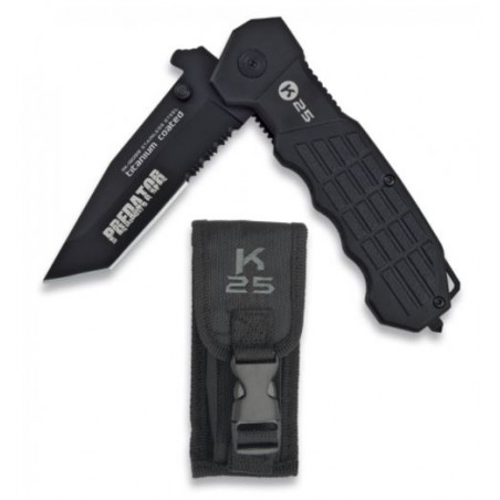 Couteau pliant K25 Predator. Étui. L 9.4 19099
