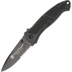 Black SWAT Linerlock A/O SWATMBS