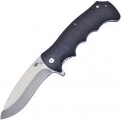 Night Elite Linerlock A/O Blk - Frost Cutlery - FTX35BSS
