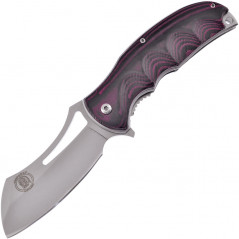 Linerlock A/O Red Micarta - Frost Cutlery - FCW093R