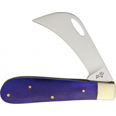 Hawkeye Purple Smooth Bone - Frost Cutlery - F14441PSB