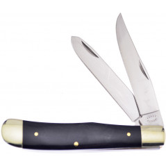 Trapper Black Smooth Bone - Frost Cutlery - F18812BSB
