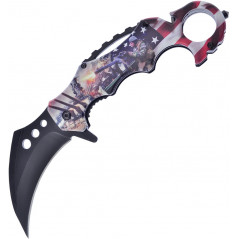 Flag Linerlock A/O - Frost Cutlery - FFC53