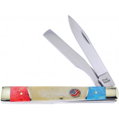 Doctors Knife Red White Blue - Frost Cutlery - FSW120RWB