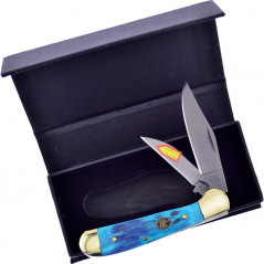 Copperhead Blue Pick Bone - Frost Cutlery - FSW104BLPB