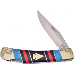 Assorted Stone Lockback - Frost Cutlery - FSHS536AH4