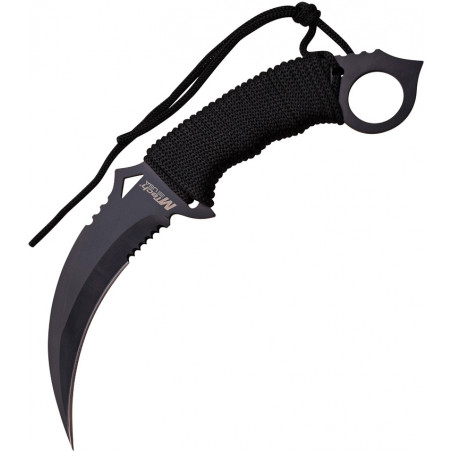 Karambit Fixed Blade Black - MTech - MT2076BK