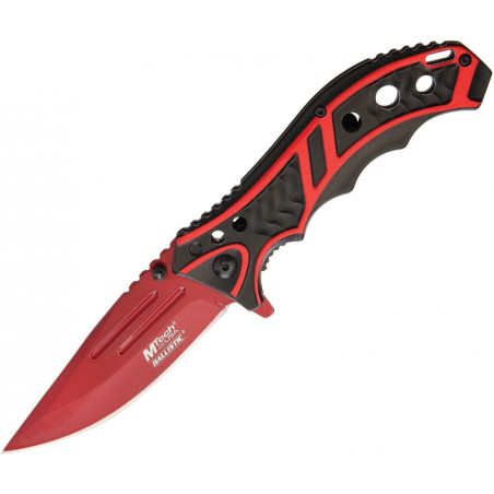 Linerlock Black/Red A/O - MTech - MTA907RD