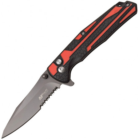 Button Lock Black/Red - MTech - MT1037RD