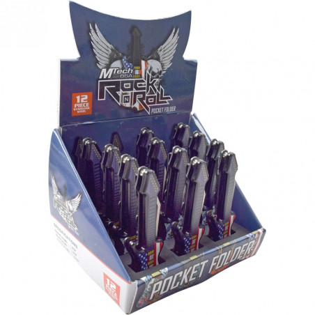 Guitar Framelock Assortment 12 - MTech - MT1038POP