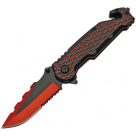 Honeycomb Linerlock Red - Rite Edge - CN300485