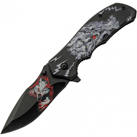 Linerlock White Wolf - Rite Edge - CN300548WH