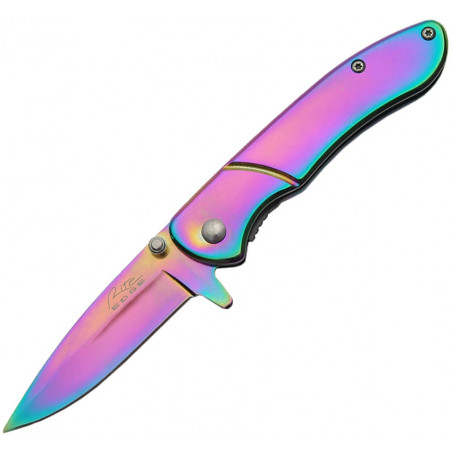 Titanium Rainbow Linerlock A/O - Rite Edge - CN300351