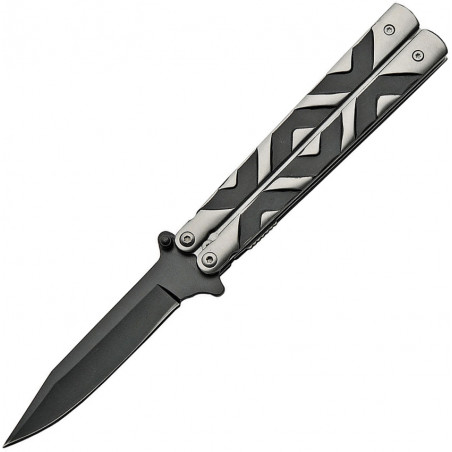 Linerlock A/O Black Silver - Rite Edge - CN211453