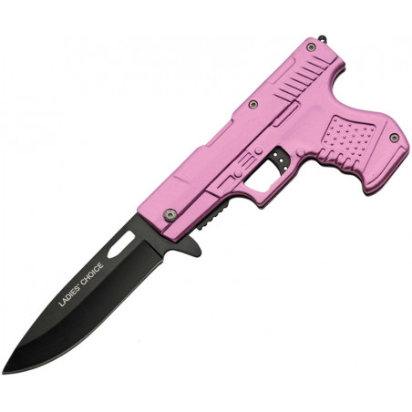 Gun Linerlock Pink - Rite Edge - CN300227PK