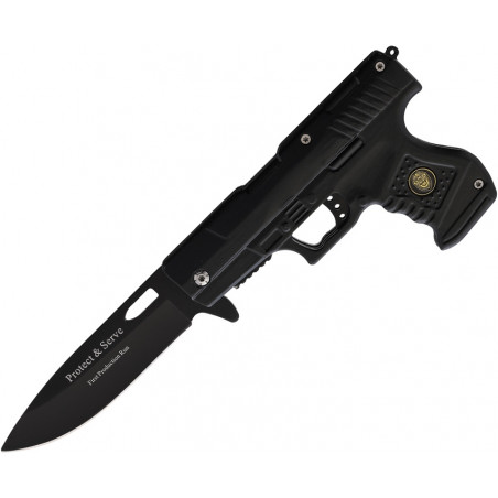 Gun Linerlock Police - Rite Edge - CN300227PO