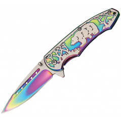 Bear Linerlock Rainbow - Rite Edge - CN300268RB