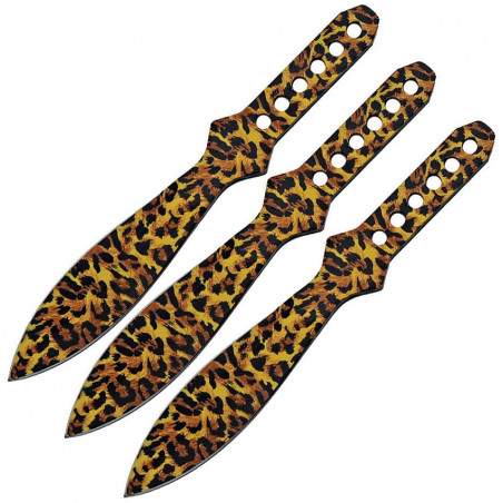 Throwing Knife Set Cheetah - Rite Edge - CN211414CT