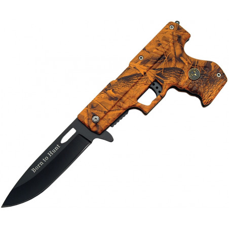 Gun Linerlock Camo Born Hunt - Rite Edge - CN300227SO