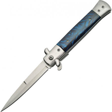 Stiletto Linerlock Blue A/O - Rite Edge - CN300342BL