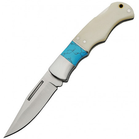 Lockback White Bone - Rite Edge - CN211449BO