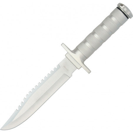 Survival Knife Silver - Rite Edge - CN210681SL