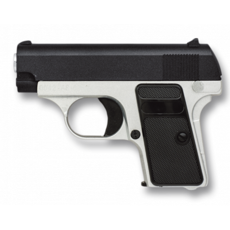 Mini pistolet airsoft mixte. Métal.Golde - 35502