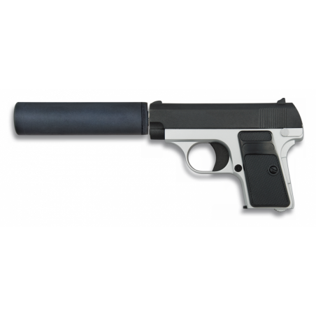 Pistolet airsoft métal. Mixte. Golden E. -  35721