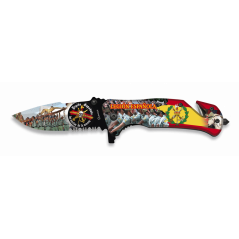 Couteau pliant scié 3D Légion Espagnole -  18678