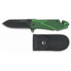 Couteau Albainox tactique vert. Lame 8.6 -   19748