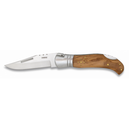 Couteau pliant Laguiole-Chasse. Naturel -  10828