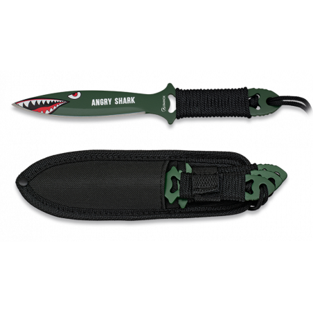 Couteaux à lancer Albainox Angry Shark -  32530