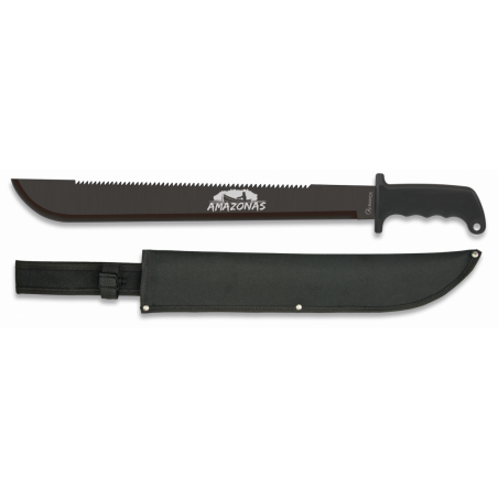 Machette Albainox Amazonas noire. Scie -   32088