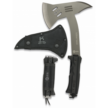 Hache noire K25. Total 31.5 cm -  32023
