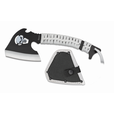 Hache Albainox Tête de mort. Lame 8.3 cm - 32451