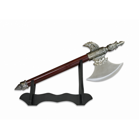 Hache ornement avec socle. Albainox - 32479