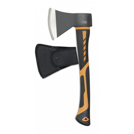 Hache tactique noire/orange. 45 cm - 32487