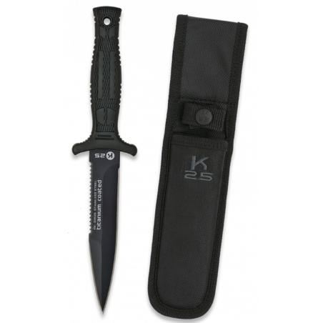 Couteau K25 Botero scié. Étui. Lame 12.1 -  31825