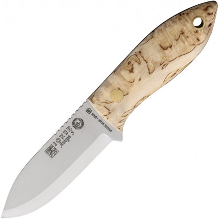 Avispa Fixed Blade Curly Birch - Joker - JKRCL121