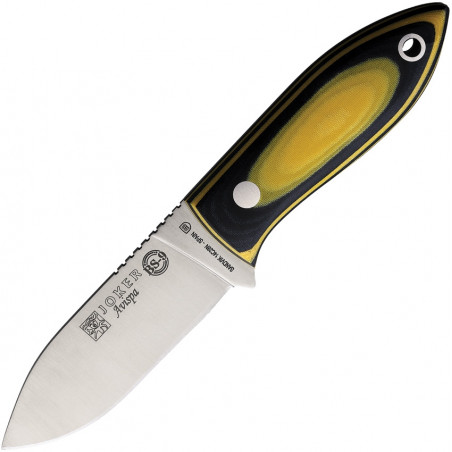 Avispa Fixed Blade Micarta - Joker - JKRCM117