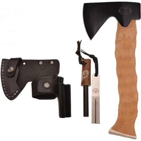 Bushcraft Axe Carbon Black Set- Karesuando Kniven - KAR434890