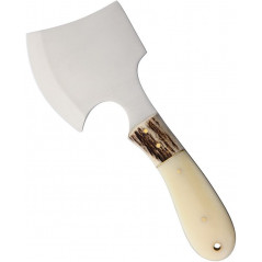 Hatchet Smooth Bone Handle - Marbles  - MR826