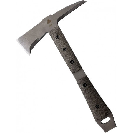 Tombat Green Micarta 3V Steel-    Fobos Knives -  FOB030