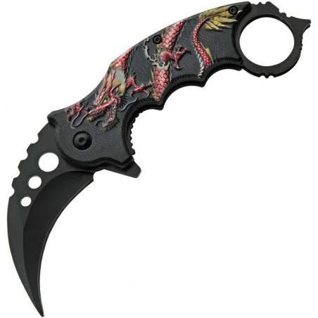 Dragon Linerlock A/O Red - Rite Edge - CN300539RD