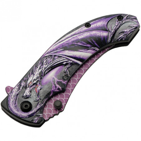 Dragon Scale Linerlock A/O - Rite Edge - CN300551PU