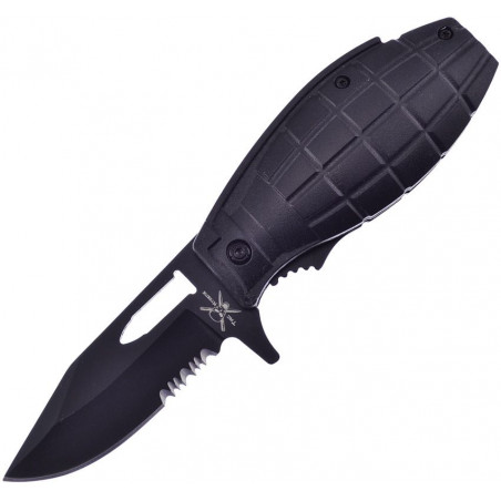 Grenade Linerlock A/O Black - Frost Cutlery - FTX173B