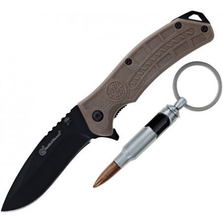 HRT Linerlock A/O Brown - Smith & Wesson - SWP1188452