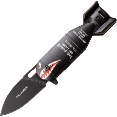 Linerlock A/O Black - Tac Force - TF1039BK