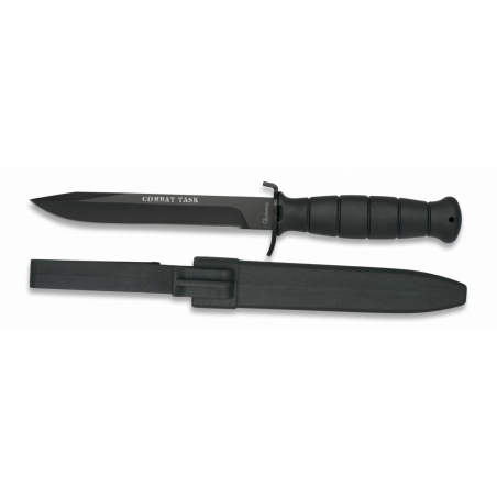 Couteau Albainox Combat Task noir.L 16.3 - 32084