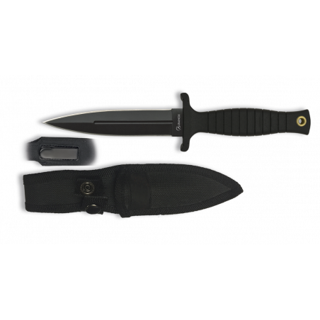 Poignard Albainox noir. Housse. Lame 12 - 32299
